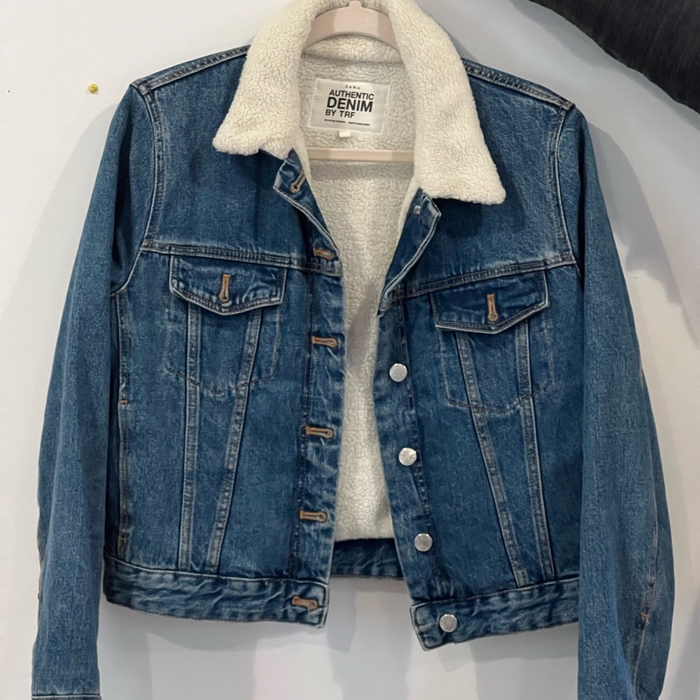 Denim Jacket, Sherpa Lined